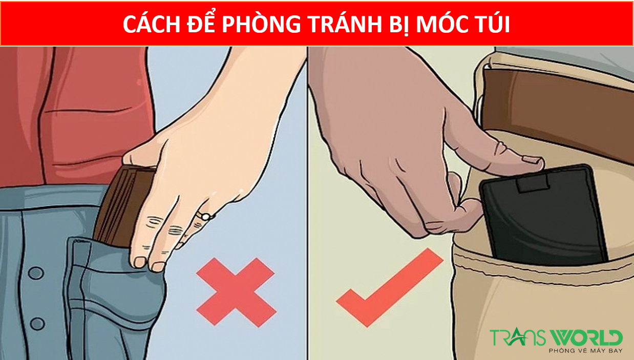 CÁCH ĐỂ PHÒNG TRÁNH BỊ MÓC TÚI 